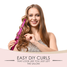 Load image into Gallery viewer, Tapered Curling Wand