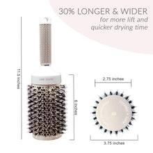 Load image into Gallery viewer, Thermal Boar Bristle Double XL Round Ceramic Brush by Mr Big