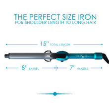 Load image into Gallery viewer, Mr Big Junior - Extra Long 8" Curling Iron - XL Barrel -1"