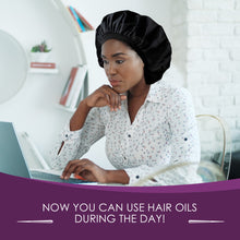 Load image into Gallery viewer, World's Only Oil-proof Nightcap Now in Two Sizes