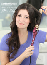 Load image into Gallery viewer, mr big curling iron, curling long hair, babybliss, baby bliss, curling iron for long hair, best curling iron for long hair, extra long barrel, extended barrel curling iron, beach waves, beachy waves, hot tools, Tress
