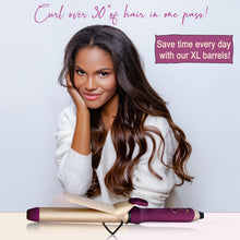 Load image into Gallery viewer, Goddess Iron - XL Digital Curling Iron with Built-in Memory, Multiple Settings, and Dual Voltage