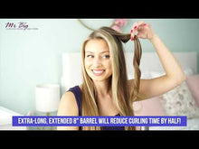 Load and play video in Gallery viewer, Mr Big Junior - 8 inch Curling Iron with 1.25" XL barrel