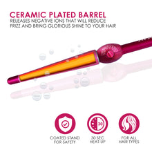 Load image into Gallery viewer, Tapered Curling Wand

