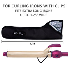 Load image into Gallery viewer, Heat Resistant Travel Pouch for XL Curling Irons
