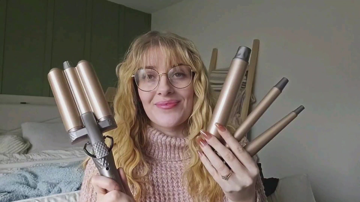Triple Waver Pro Interchangeable Set – Mr Big - Products For Long Hair