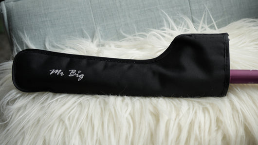 heat resistant travel pouch case for curling irons