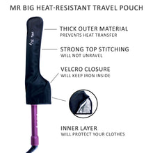 Load image into Gallery viewer, Heat Resistant Travel Pouch for XL Curling Irons
